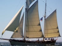 Tall ship with a teenage crew to visit Aberystwyth