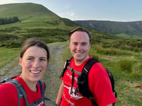 Councillor and trainee-paramedic hike 46-miles for Wales Air Ambulance