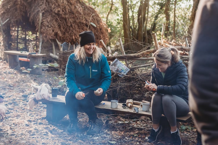 Awyr Iach Outdoor Health service launches this September. Photo: Emma Goldsmith Coed Lleol