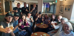 CAMRA members raise a glass to former chairman