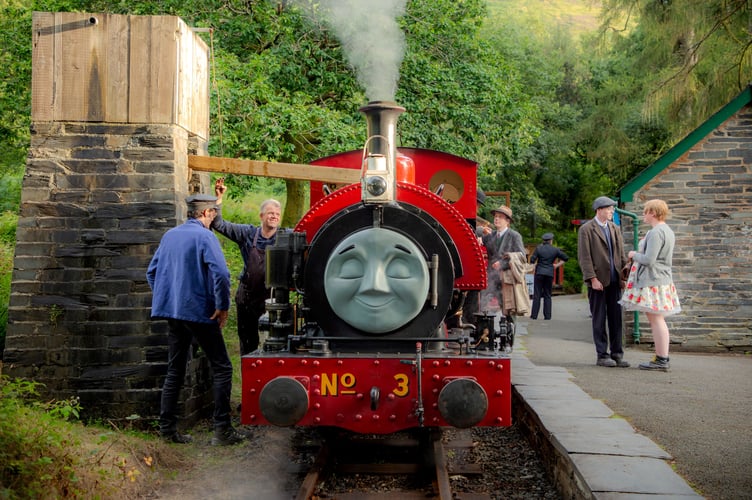 Crowds flocked from around the world to attend the Awdry Extravaganza