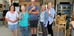 Community hub overwhelmed with support after reopening Ynyslas centre