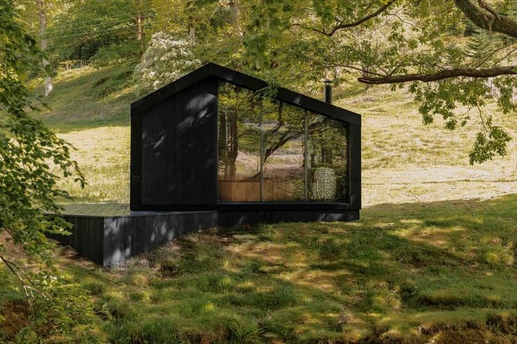 The Arden sauna. Photo: Heartwood Saunas