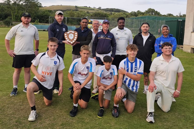 Aberaeron Gulls won their first ever trophy