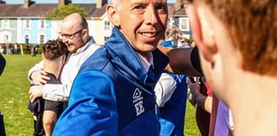 Felinfach FC thanks outgoing chairman Eilir Evans