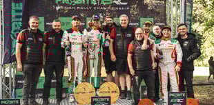 Lampeter's Evans clinches podium in Voly Grampian Rally