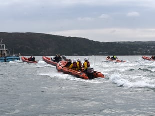 Pwllheli RNLI charity ride supports hospital
