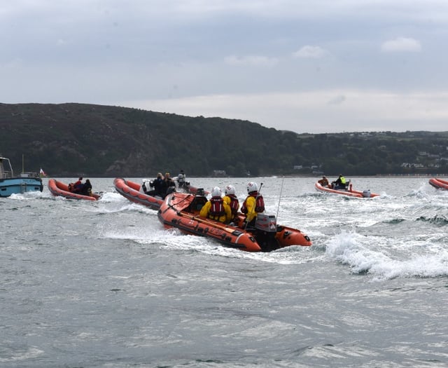 Pwllheli RNLI charity ride supports hospital