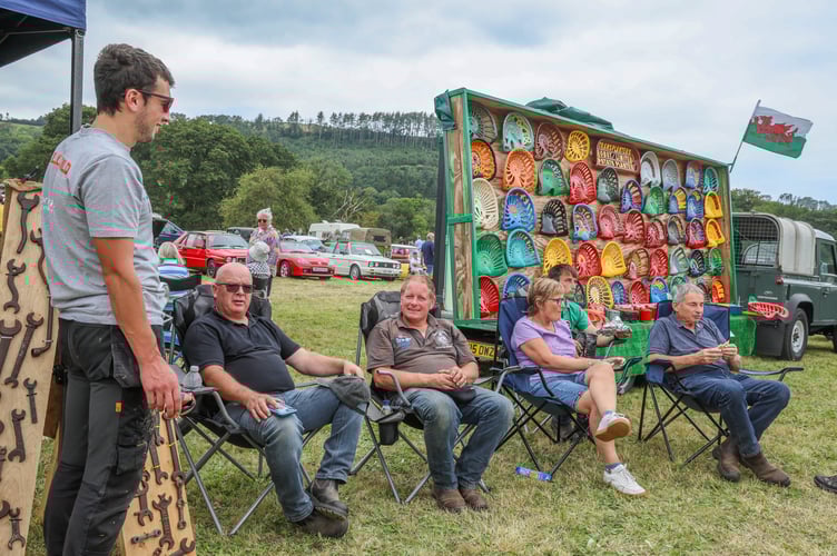 the talgarreg vintage club again supported the show well