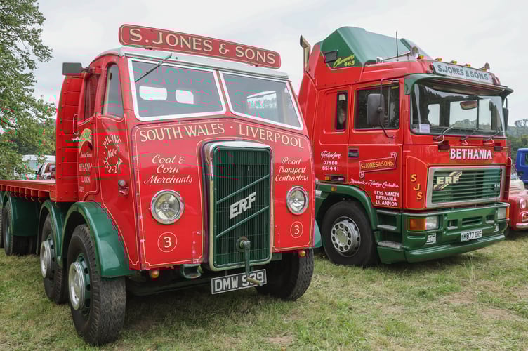 Vintage lorries
