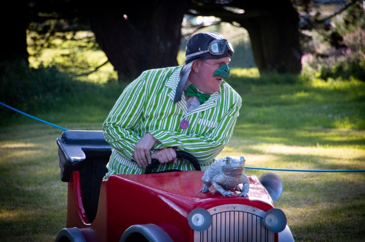 Toad in 'The Wind in the Willows'. Photo: Illyria