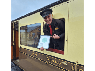 Vale of Rheidol Railway named among top 10% of attractions worldwide 