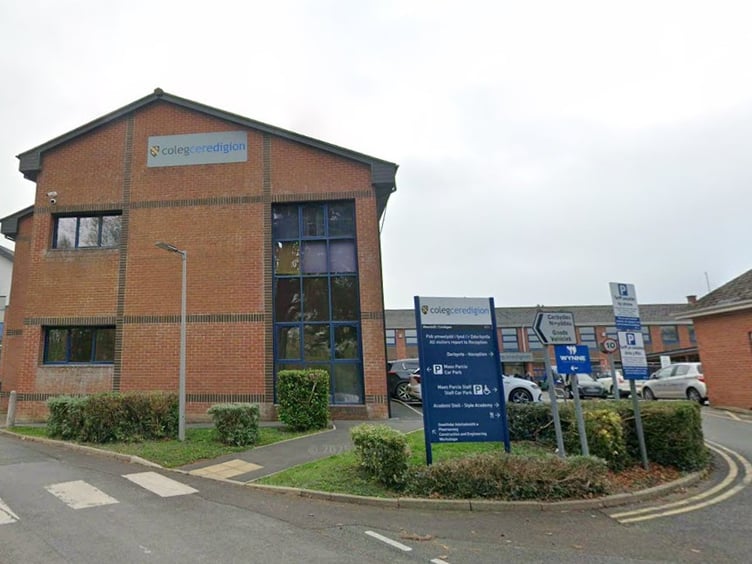 Coleg Ceredigion campus in Cardigan