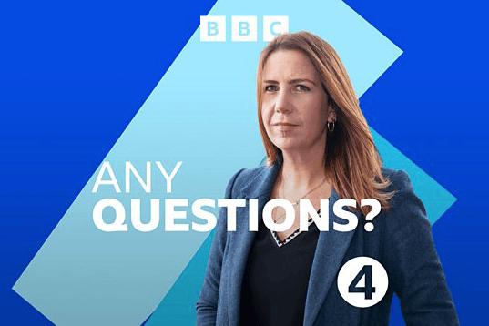 The BBC's Radio 4 programme 'Any Questions' is coming to West Somerset.