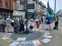 Aberystwyth protesters rally for Palestine