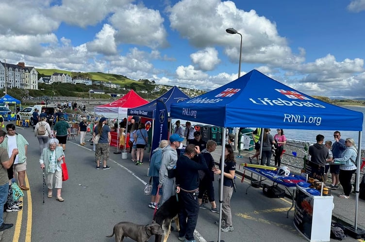 Criccieth RNLI image of a previous open day