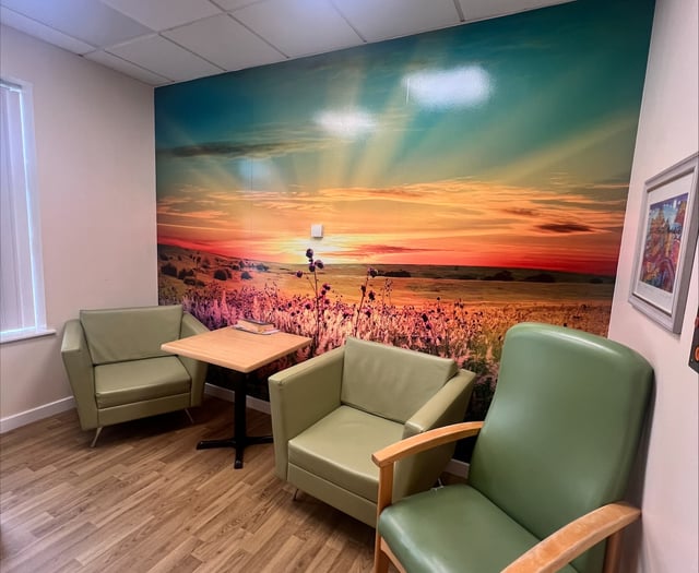 Charity funds furniture for Glangwili ward