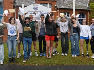 South Ceredigion schools celebrate exam success