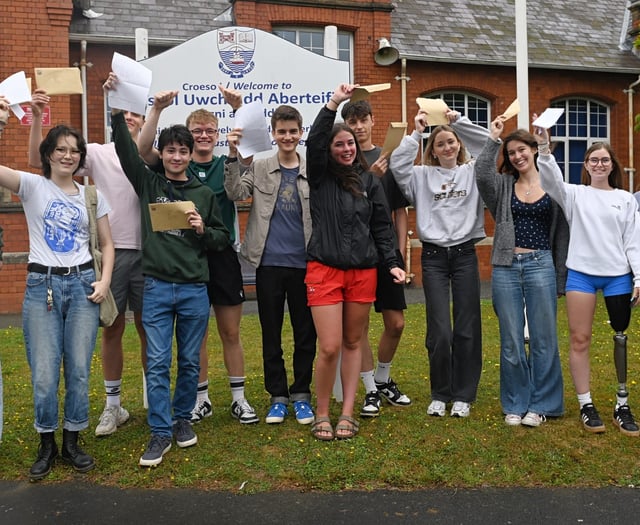 South Ceredigion schools celebrate exam success