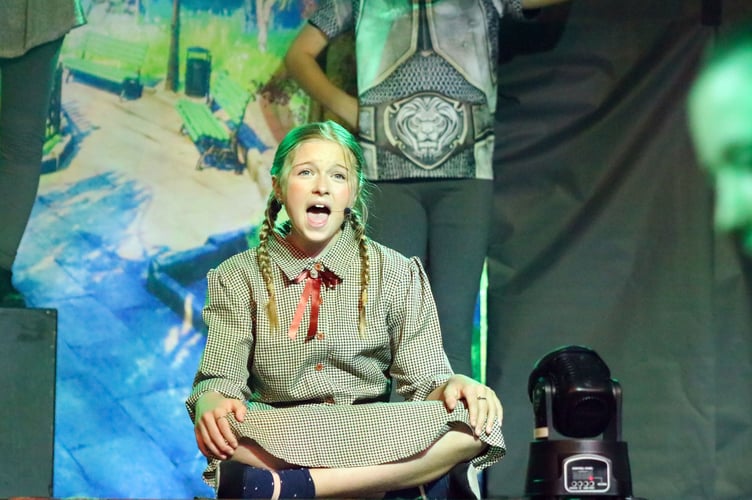 Emilia Sherbon as Jane Banks. Photo: Claire Stott