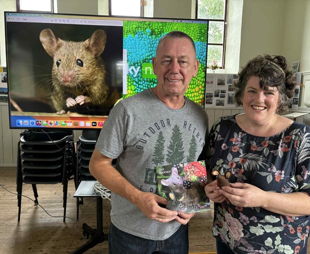 Penrhyncoch welcomes mouse photographer