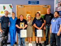 Bikers donate vital equipment to Gwynedd hospitals