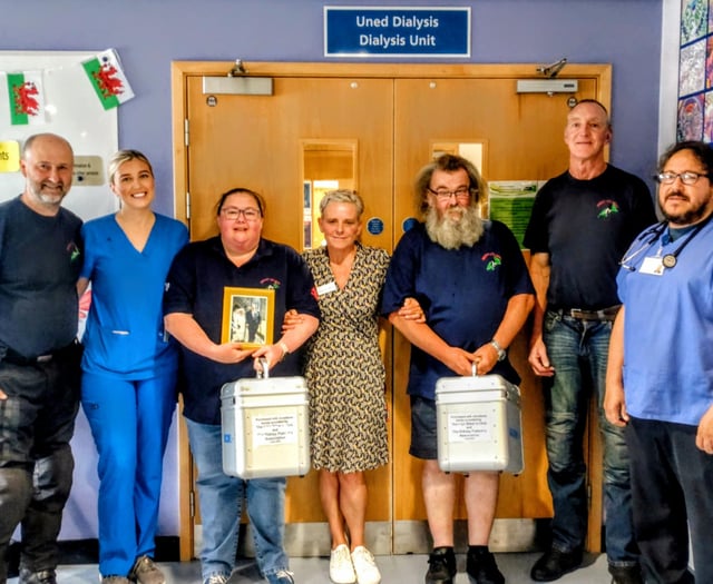 Bikers donate vital equipment to Gwynedd hospitals