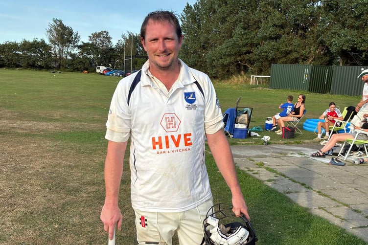 Man of the match Ollie Evans