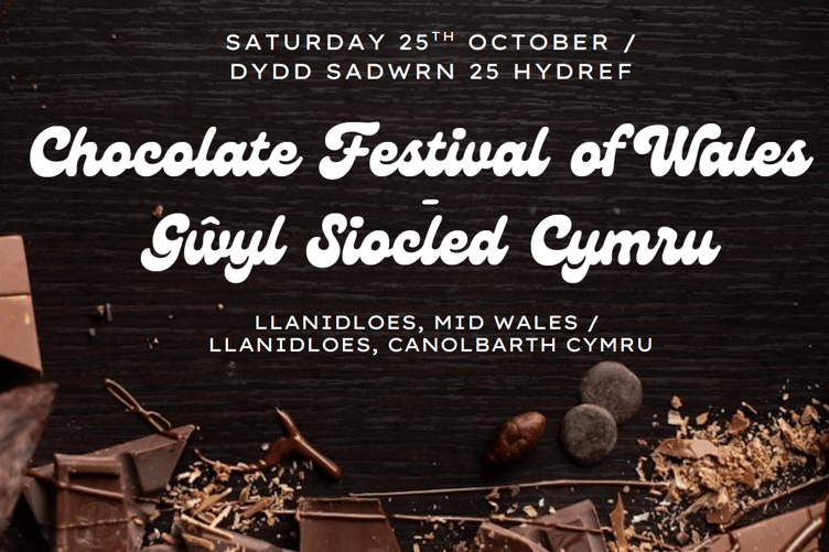 The first-ever Chocolate Festival of Wales is coming to Llanidloes this autumn