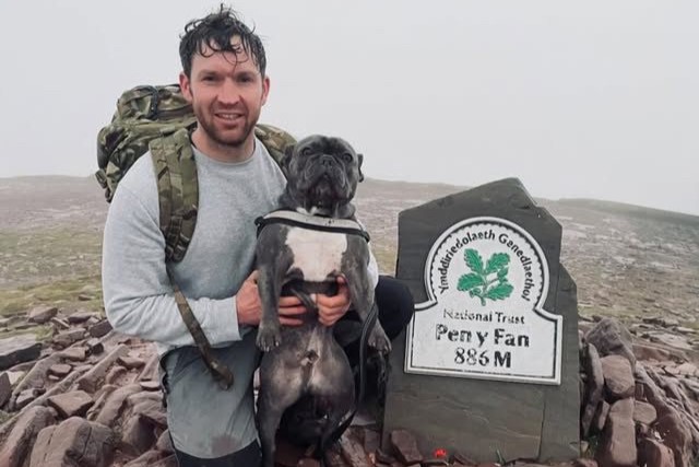 The hike up to Pen y Fan summit is a 7.4km walk with approximately 537m of ascent. Photo: Carl Thompson