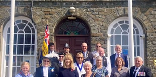 Aberaeron commemorates VJ Day