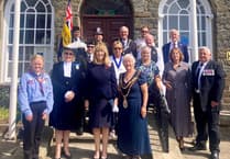 Aberaeron commemorates VJ Day