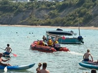 RNLI issues paddleboard wind warning 