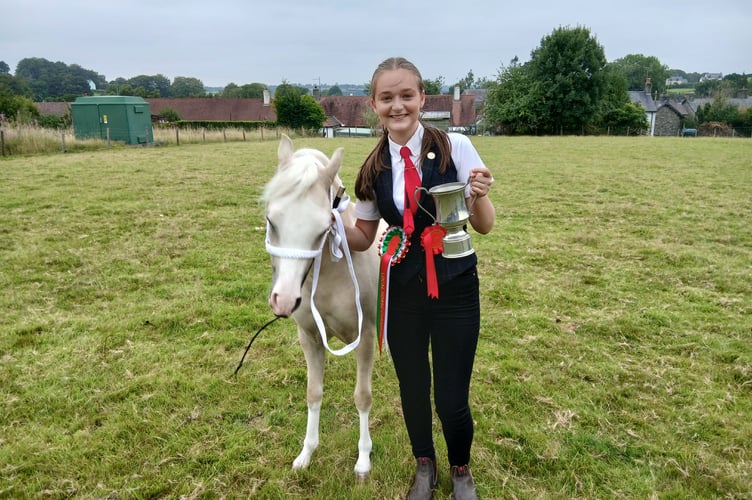 Local Horse Champion Awen Jones