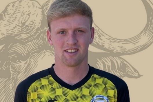 Rhodri George scored twice for Crymych