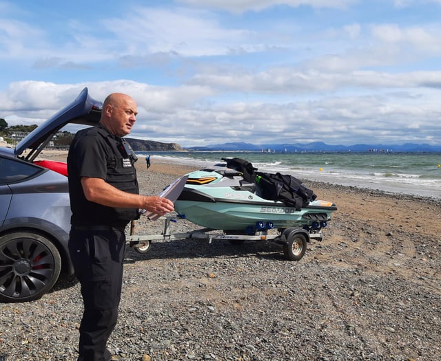Abersoch beach campaign promotes marine safety and wildlife protection