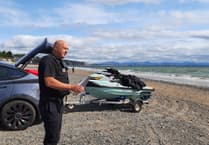 Marine safety campaign in Abersoch
