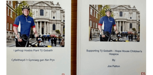 Harlech's Joe Patton pens bilingual book for children's hospice