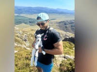 Baby goat saved in Snowdonia