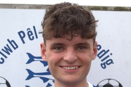 Nefyn goalscorer and player of the match Rhys Williams