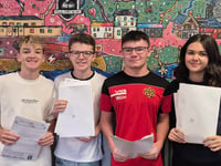 South Ceredigion schools celebrate GCSE success