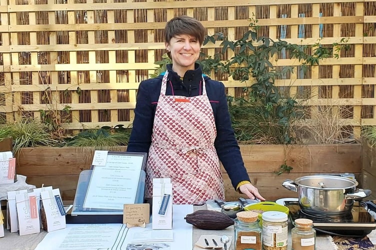 Meredith Whitely runs the chocolate business Calm Cocoa. Photo: Meredith Whitely