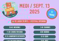 Free music festival returns to Aberystwyth's castle grounds this weekend