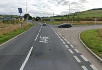Collision closes A487 junction in Bow Street