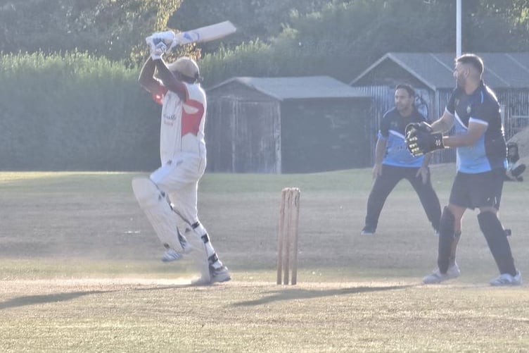 Phil Abraham plays a powerful cut