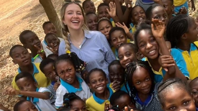 Bethany Wisbey first travelled to Ghana last year and hopes to return in November. Photo: Crowdfunder page
