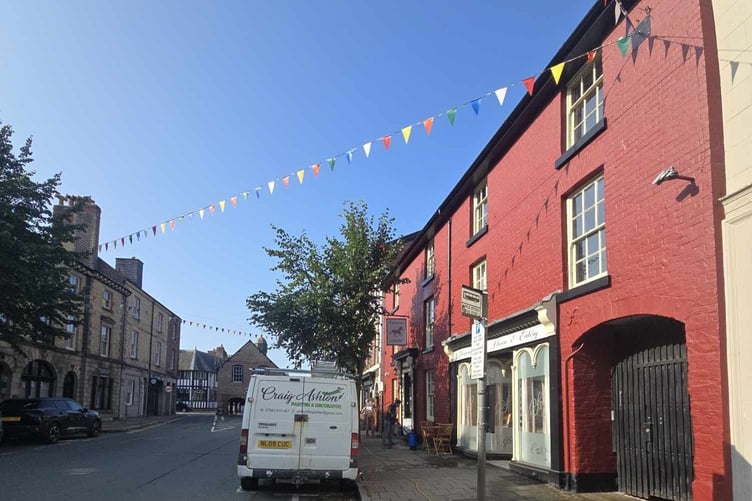 The Unicorn Hotel in Llanidloes is set to reopen to the public this September. Photo: Michael Freed