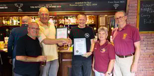 Porthmadog's Purple Moose celebrates beer awards