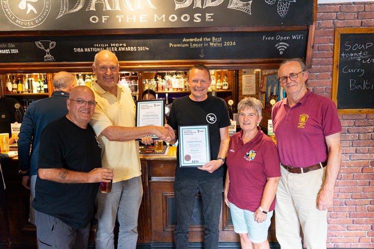 Purple Moose Brewery won awards for two of their beers. Photo: Purple Moose