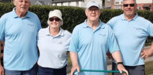 Barmouth Bowling Club members compete in mixed doubles